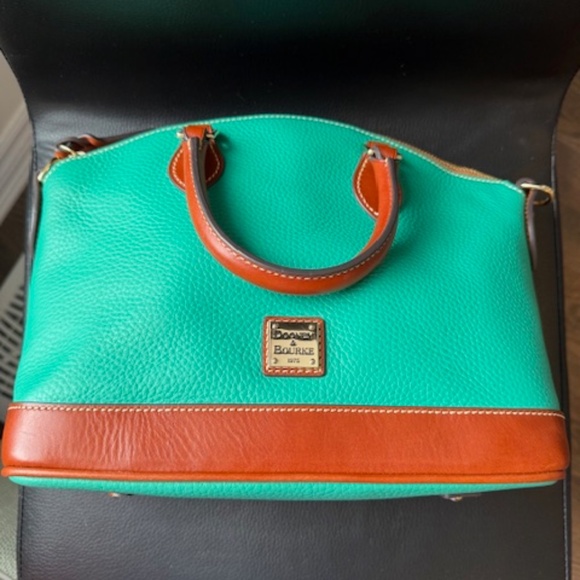 Dooney & Bourke Pebble Grain Zip Zip Satchel - Picture 3 of 8